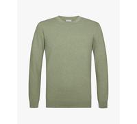 Profuomo Regular Fit Pullover grün, Einfarbig