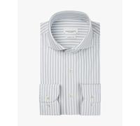 Profuomo - Grünes Japanese Knitted Hemd hellgrün - Gr. - 40