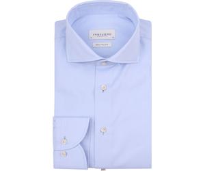 Profuomo Hadleighs Royal Twill Hemd No6 Blau - Größe 38 Hellblau 38