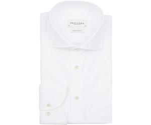 Profuomo Hadleighs Royal Twill Hemd No6 White - Größe 38 (S) Weiß 38