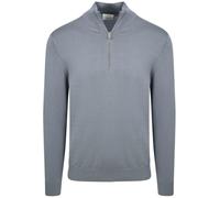 Profuomo Half Zip Pullover Luxury Basic Blau - Größe L Hellblau L