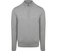 Profuomo Half Zip Pullover Luxury Grau - Größe S Grau S