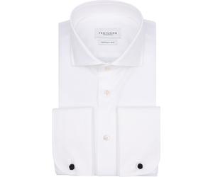 Profuomo Hemd Cutaway Doppel Manschette Off White - Größe 41 (L) Wollweiß 41
