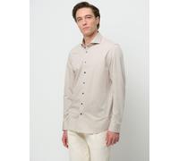 Profuomo Hemd Herren Slim Fit Baumwolle beige, XL