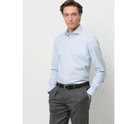Profuomo Hemd Herren Slim Fit Baumwolle blau, 42