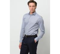 Profuomo Basketweave Hemd Blau - Größe 44 Blau 44