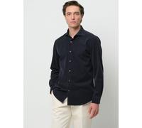 Profuomo Hemd Herren Slim Fit Baumwolle marine, XL
