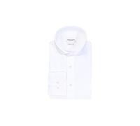 Profuomo Hemd Japanese Knitted Weiß - Größe 41 Weiß 41