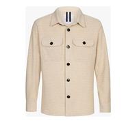 PROFUOMO Hemdjacke in Beige - Größe M | Herren Plussize