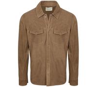 Profuomo Normal Fit Hemdjacke grau, Einfarbig