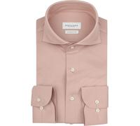 Profuomo Japanese Knitted Hemd Dark Pink - Größe 45 (3XL) Pink 45