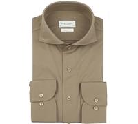 Profuomo Japanese Knitted Hemd Grün - Größe 43 (XL) Grün 43