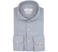 Profuomo Japanese Knitted Hemd Light Blue - Größe 38 Hellblau 38
