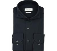 Profuomo Japanese Knitted Hemd Navy - Größe 45 (3XL) Blau 45