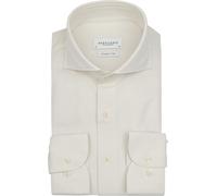 Profuomo Japanese Knitted Hemd Off White - Größe 45 (3XL) Weiß 45