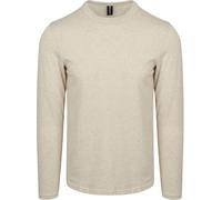 Profuomo Longsleeve T-Shirt Ecru - Größe XL Wollweiß XL