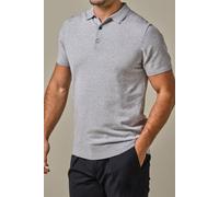 Profuomo Luxury Regular Fit Poloshirt Kurzarm grau