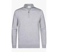 Profuomo Half Zip Pullover Luxury Grau - Größe XXL Grau XXL