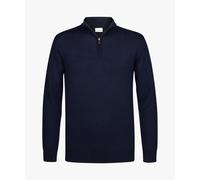 Profuomo - Marineblauer Merino Half-zip Navy - Gr. - XXL