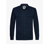 Profuomo - Marineblaues Overshirt aus Leinen navy - Gr. - XL