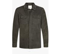 Profuomo Hemdjacke Wildleder Taupe - Größe XL Taupe XL