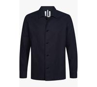 Profuomo Normal Fit Hemdjacke marine, Einfarbig