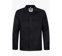 Profuomo Normal Fit Hemdjacke marine, Einfarbig