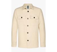 Profuomo Normal Fit Hemdjacke sand, Einfarbig