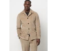 Profuomo Overshirt Herren Slim Fit Baumwolle beige, L