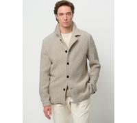 Profuomo Overshirt Herren Slim Fit Baumwolle weiß, L