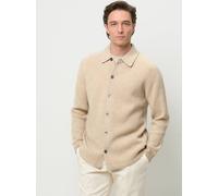 Profuomo Overshirt Herren Slim Fit Wolle sand, XL