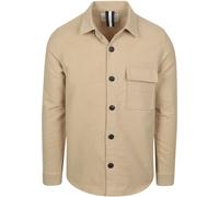 Profuomo Overshirt Moleskin Beige - Größe XL Beige XL