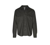 Profuomo Normal Fit Hemdjacke braun, Einfarbig