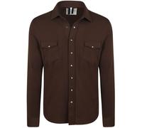 Profuomo Overshirt Western Dunkelbraun - Größe L Braun L