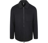 Profuomo Overshirt Woolblend Navy - Größe L Dunkelblau L