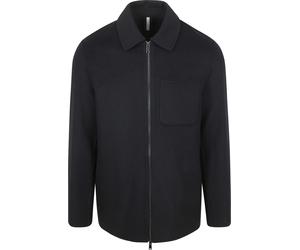 Profuomo Overshirt Woolblend Navy - Größe XL Dunkelblau XL