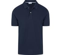 Profuomo Piqué Poloshirt Navy - Größe S Dunkelblau S