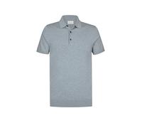 Profuomo Regular Fit Poloshirt Kurzarm blau