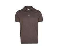 Profuomo Regular Fit Poloshirt Kurzarm braun