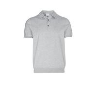 Profuomo Luxury Regular Fit Poloshirt Kurzarm grau