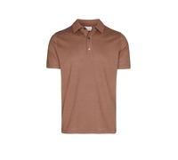 Profuomo Regular Fit Poloshirt Kurzarm braun