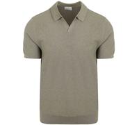 Profuomo Poloshirt Riva Luxury Structure Grün - Größe M Grün M