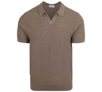 Profuomo Poloshirt Riva Luxury Structure Taupe - Größe XL Taupe XL