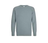 Profuomo Regular Fit Pullover blau, Einfarbig