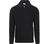 Profuomo Pullover Half Zip Navy - XL