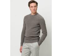 Profuomo Regular Fit Pullover braun, Einfarbig
