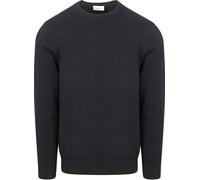 Profuomo Luxury Regular Fit Pullover navy, Einfarbig