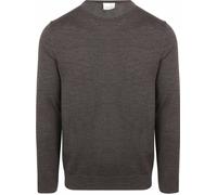 Profuomo Pullover Merinowolle Dunkelbraun - Größe M Braun M