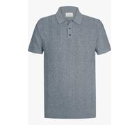 Profuomo Slim Fit Poloshirt mit Knopfleiste in Hellblau, Größe S