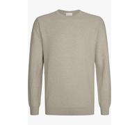 Profuomo Regular Fit Pullover beige, Einfarbig